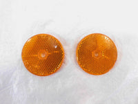 2008-2016 Triumph Street Triple 675 675R Front Fender Mudguard Amber Reflectors - C3 Cycle