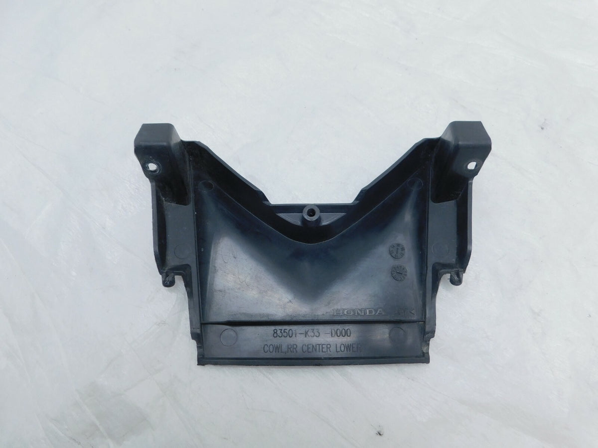 Honda CB300F CBR300R Black Center Rear Back Tail Fairing Cover Trim Cowl Cowling - C3 Cycle