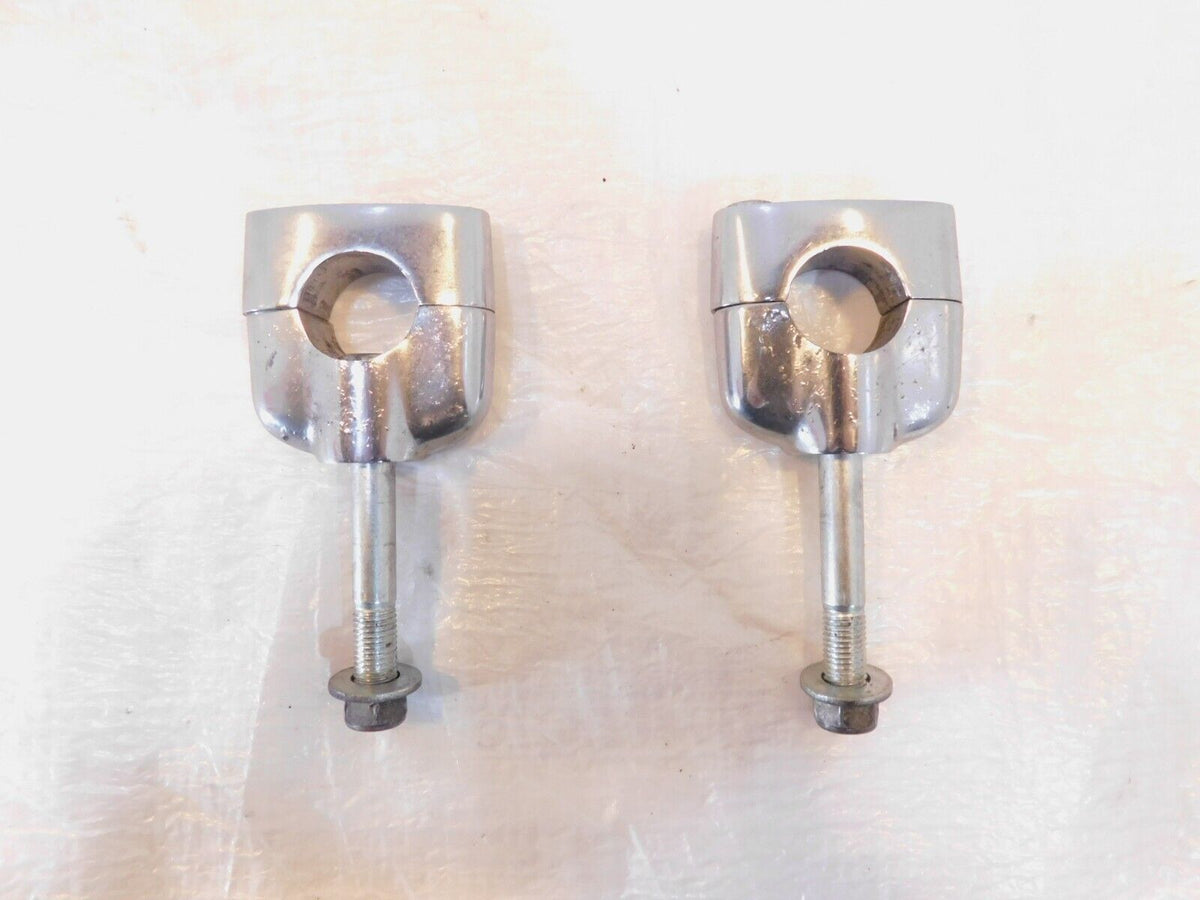 86-04 Suzuki Savage 650 LS650P Upper/Lower Handlebar Riser Mount Clamp Brackets - C3 Cycle