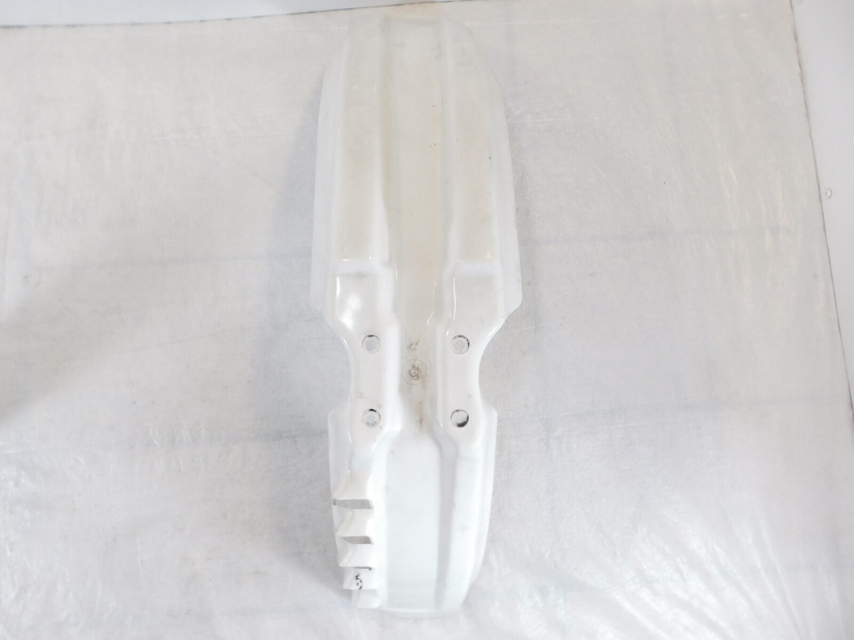 1989-1993 Kawasaki KL650 KLR650 KL KLR 650 White Front Wheel Guard Cover Fender - C3 Cycle