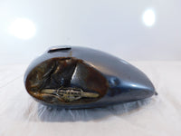 2005-2009 Suzuki Boulevard S83 VS1400 Gray Gas Petrol Fuel Tank Reservoir dented - C3 Cycle
