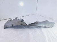 Honda GL1800 Goldwing 1800 Silver Left Exhaust Header Pipe Muffler Shield Cover - C3 Cycle