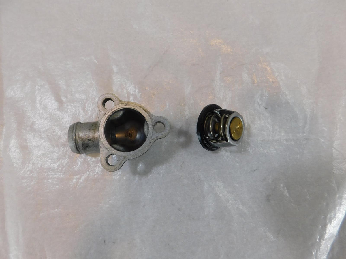 Kawasaki KLR650 KL650 KLR250 Mohave 250 Water Coolant Thermostat & Housing Cover - C3 Cycle