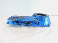 Harley Davidson Softail Blue Left Engine Motor Primary Chain & Clutch Cover - C3 Cycle