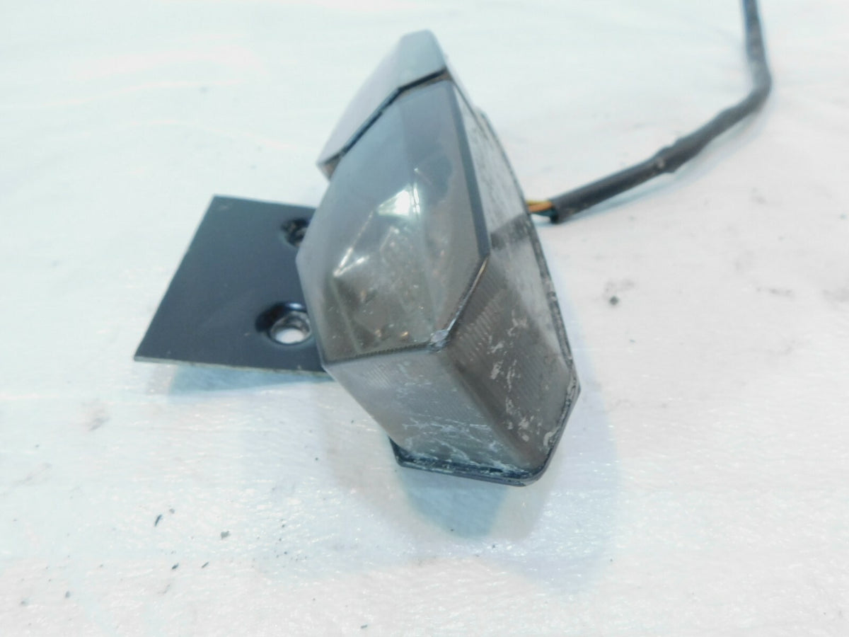 2004 04 Buell Firebolt XB9R XB12R Rear Tail Fender License Plate Bracket & Light - C3 Cycle