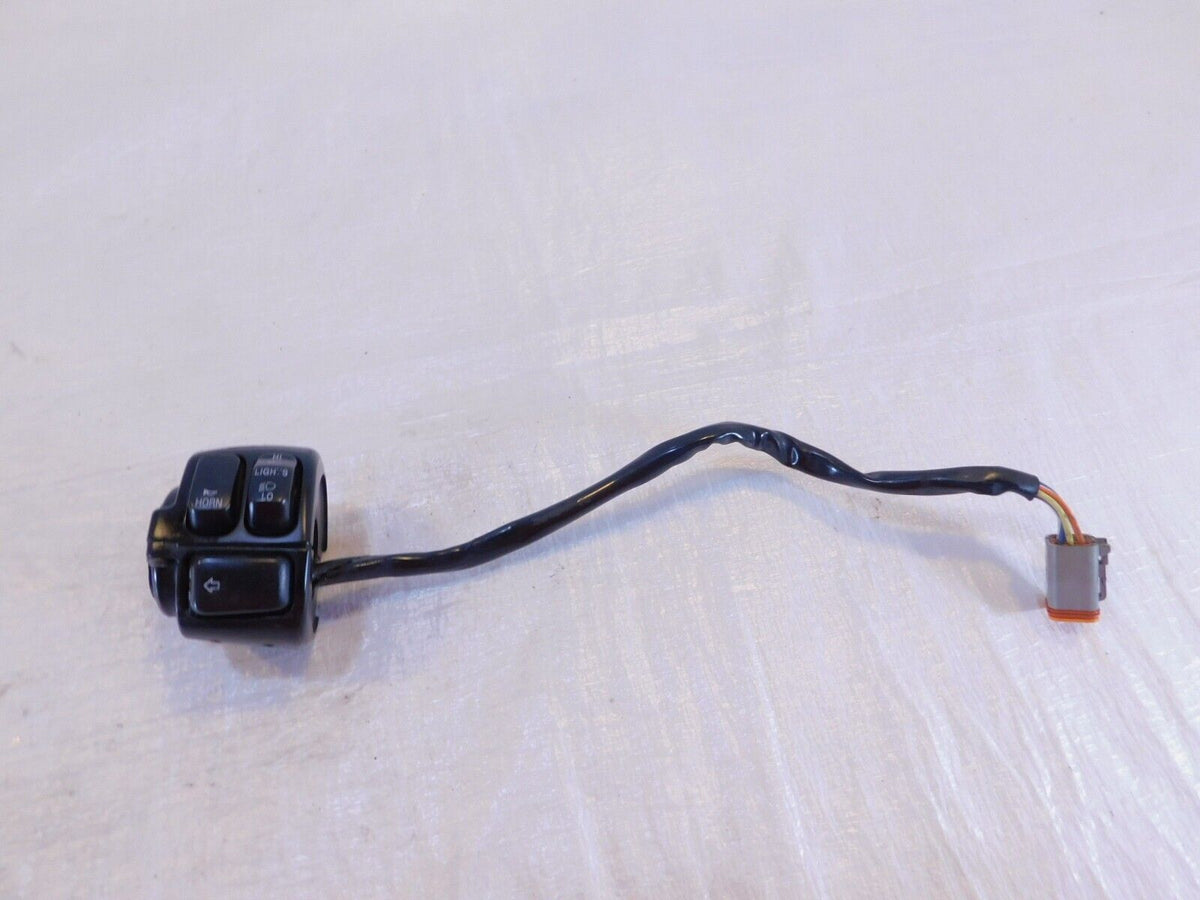 Harley Davidson Softail Dyna Sportster Left Handlebar Horn Turn Signal Switches - C3 Cycle