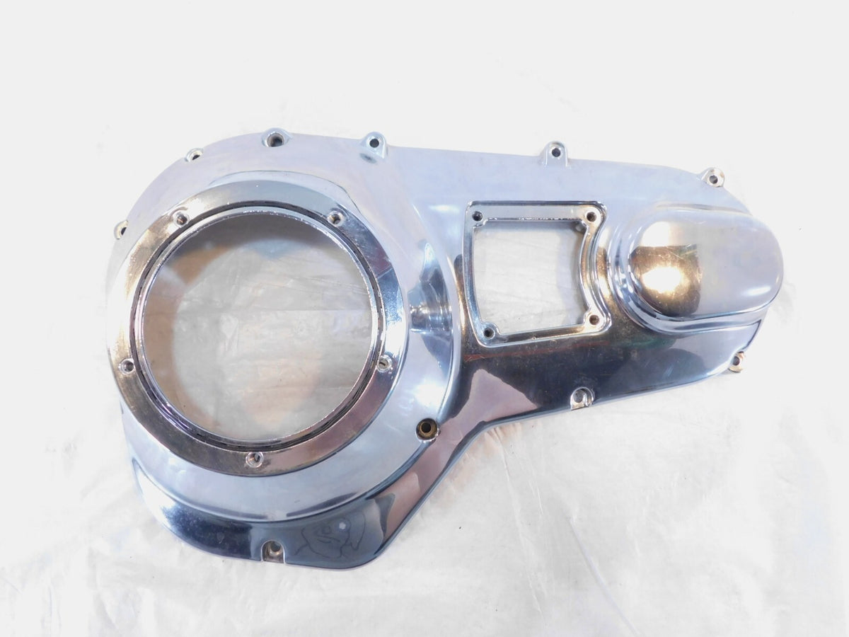 Harley Davidson Road King & Electra Glide Chrome Left Engine Motor Clutch Cover - C3 Cycle