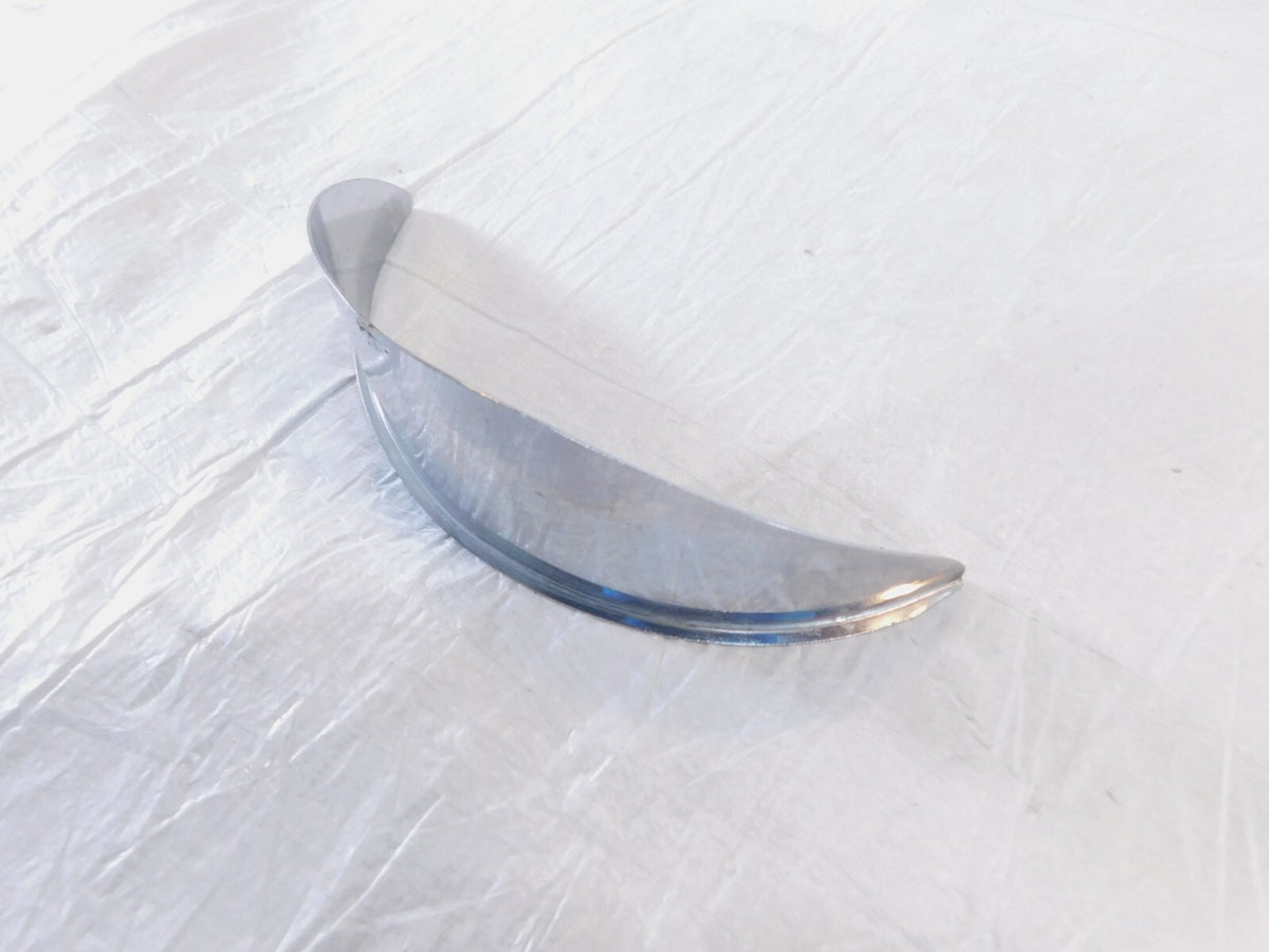 Harley Softail & Touring Front or Rear Chrome Turn Signal Indicator Cover Visor - C3 Cycle