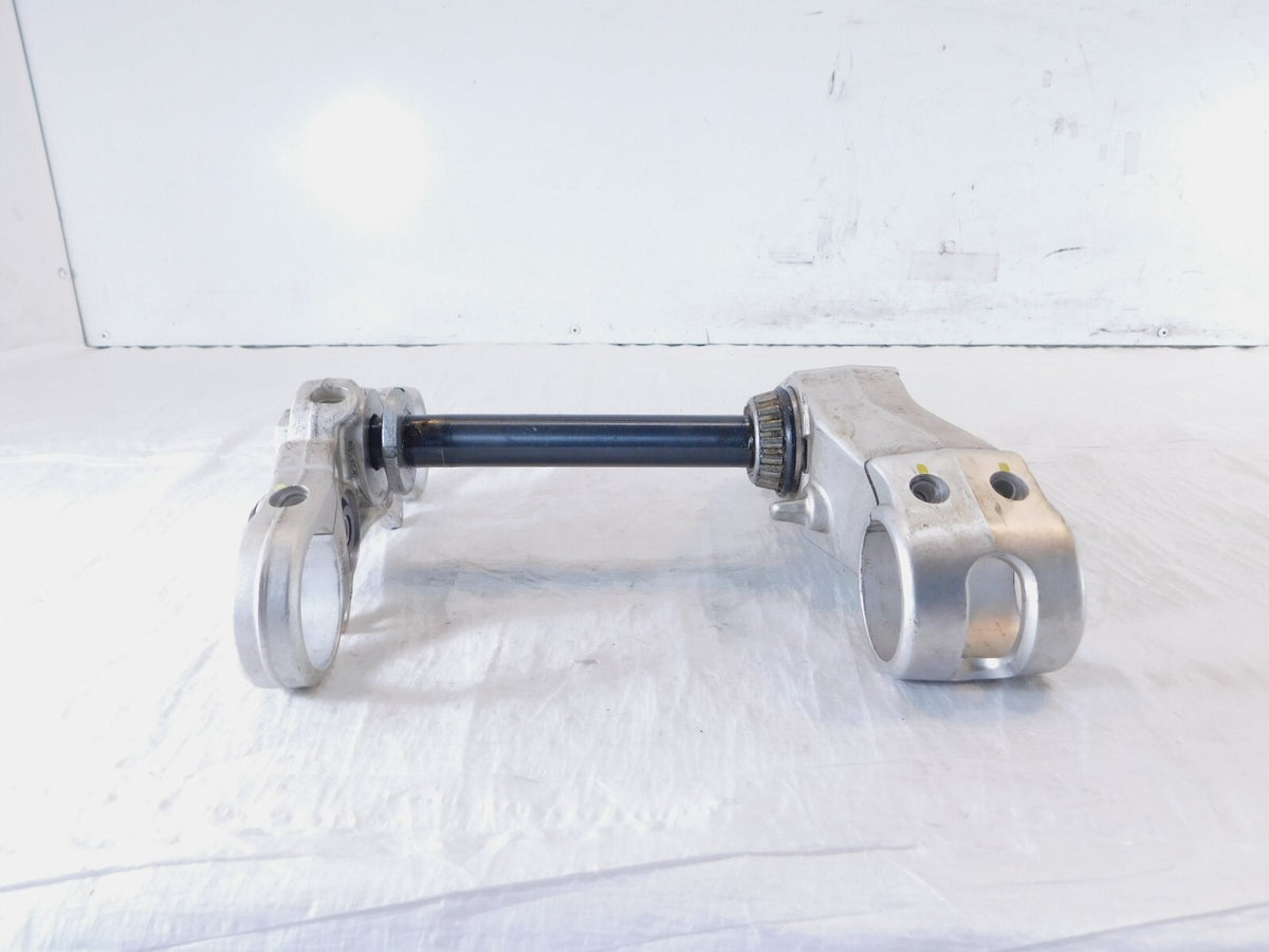 11-16 Aprilia Shiver 750 SL750 Front Fork Upper/Lower Triple Trees Steering Stem - C3 Cycle