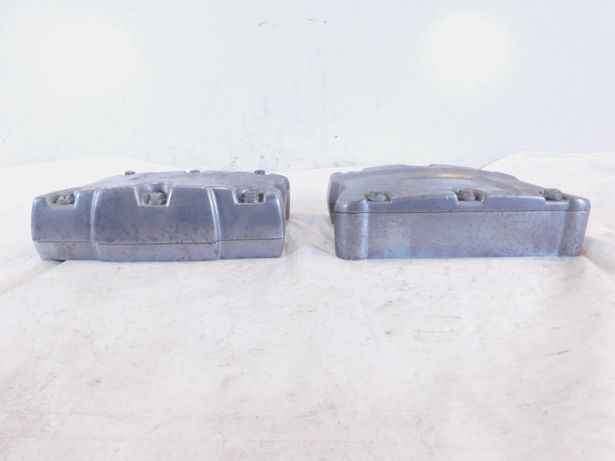 Harley Polished Twin Cam Touring Dyna Softail Cylinder Head Rocker Boxes & Arms - C3 Cycle