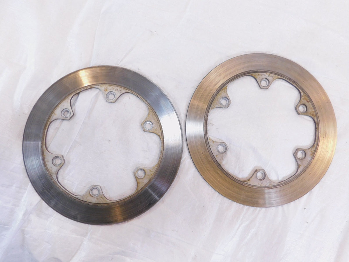 83-85 Honda CB650SC Nighthawk 650 Left/ Right Front Wheel Disc Brake Rotors - C3 Cycle