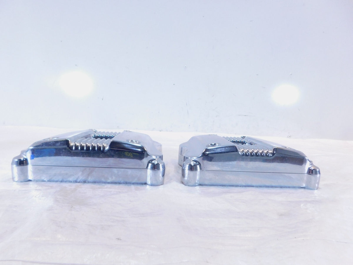 Harley Davidson Sportster 883 & 1200 Chrome Cylinder Head Cover Rocker Boxes