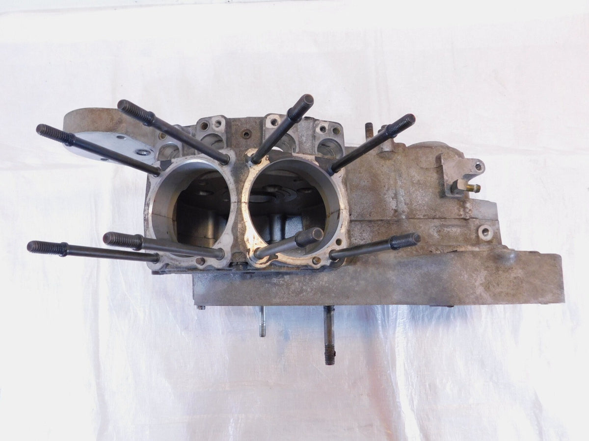 Harley Davidson Sportster 883 1100 & 1200 Silver Crankcase Engine Motor Block - C3 Cycle