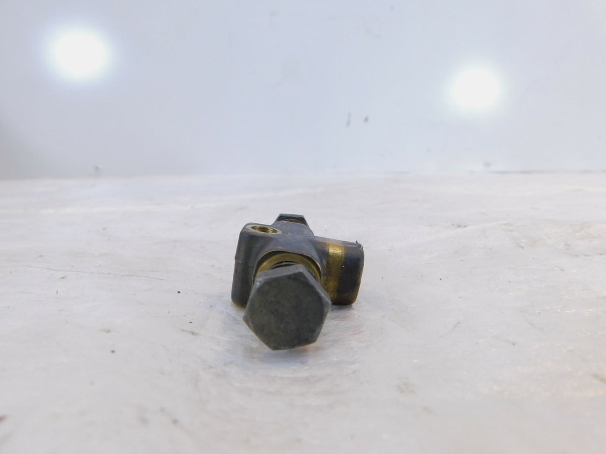 2000 00 Victory Standard V92 Cruiser Rear Brake Caliper Hose Line Pipe Splitter