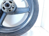 1995 1996 1997 Kawasaki GPz1100 ZX1100E Gray Front Cast Wheel Rim & Tire 17x3.5"