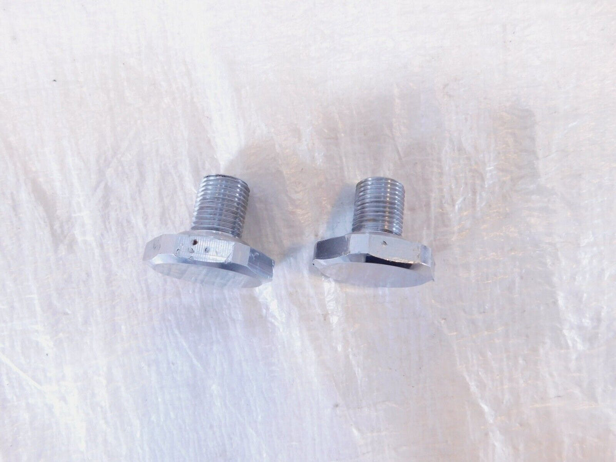 Harley Davidson Road King Dyna Softail Wide Glide 41mm Front Fork Tube Plug Caps - C3 Cycle