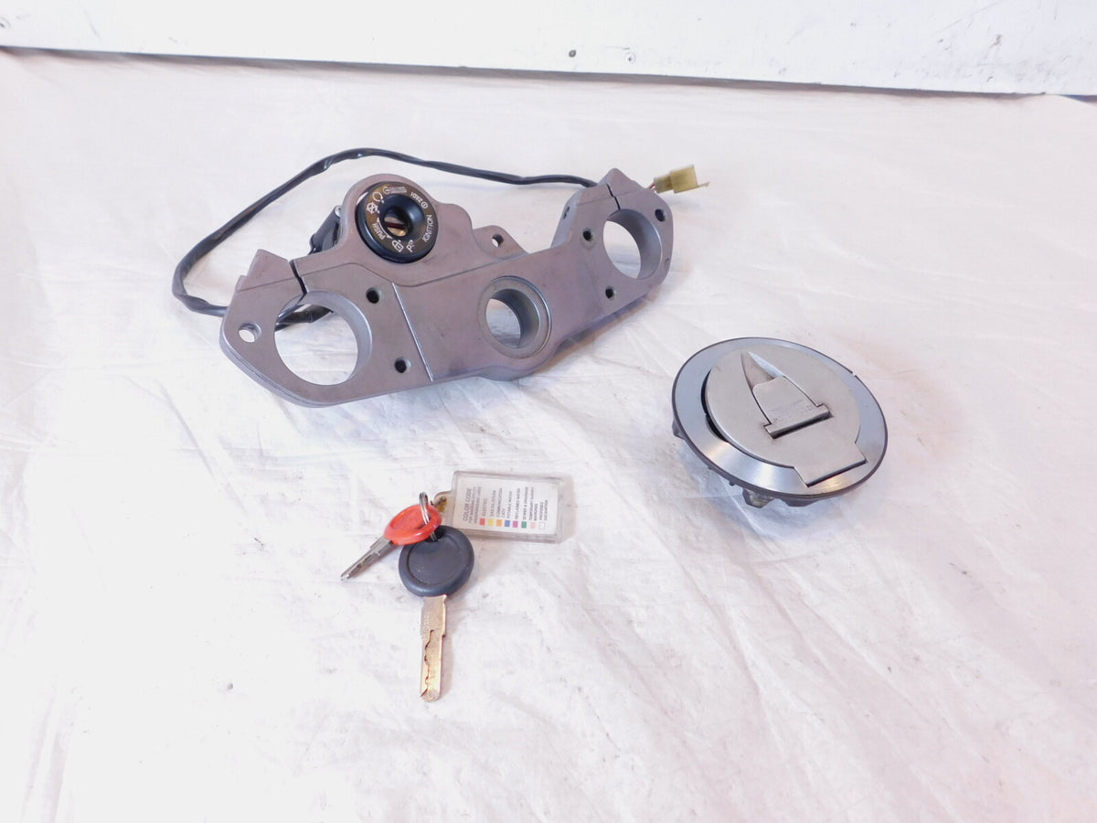 Moto Guzzi Norge GT Breva 1100 1200 Ignition Key Switch Steering Lock Gas Cap - C3 Cycle