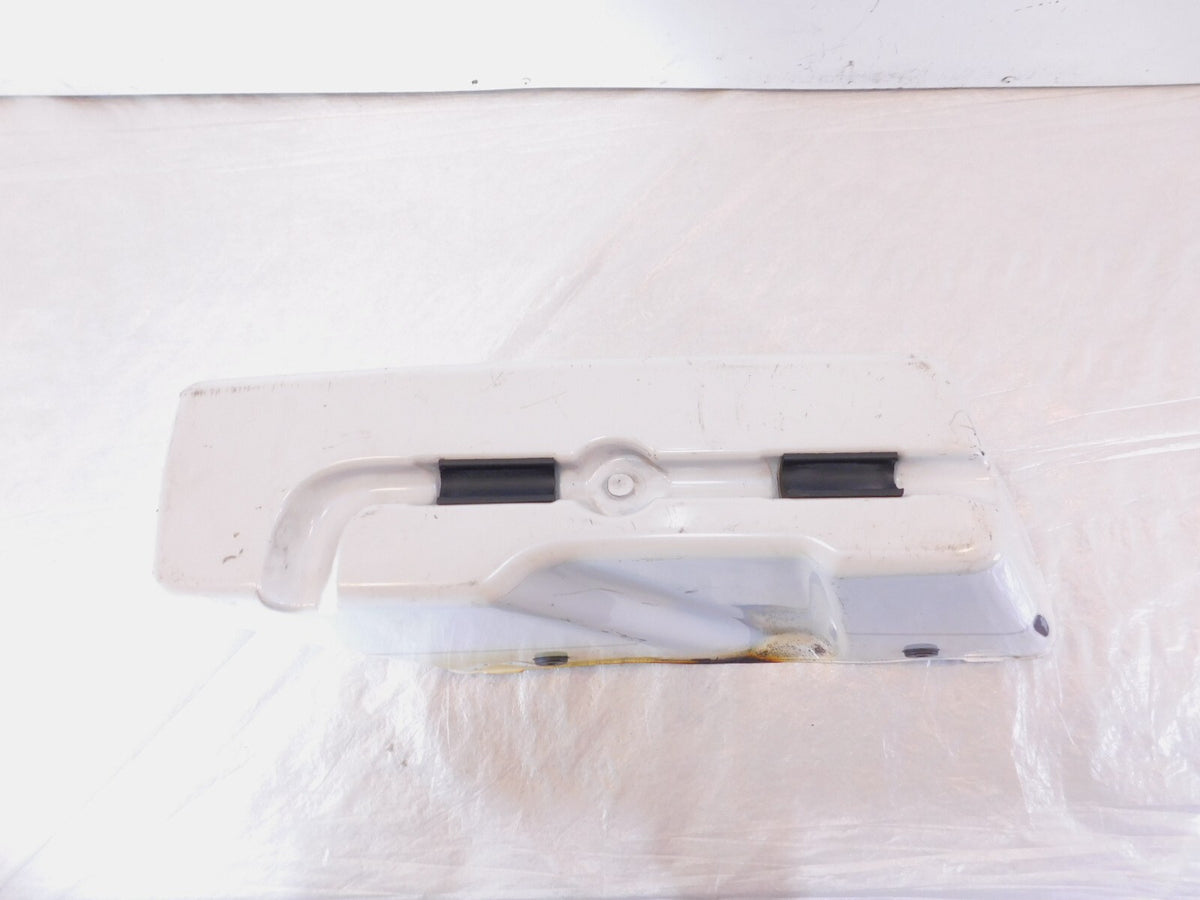 Harley Davidson Road King Street & Electra Glide White Right Saddlebag Bottom - C3 Cycle