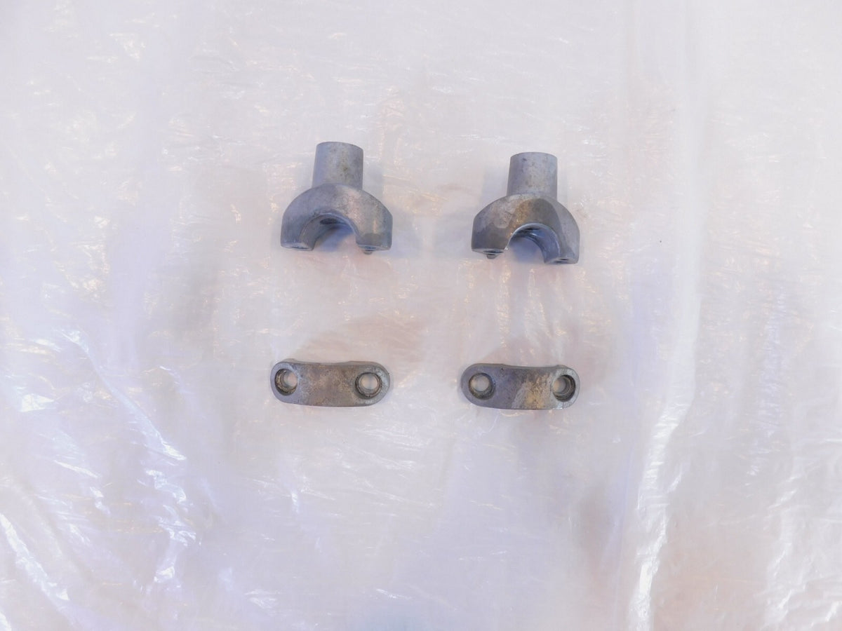 1984-1995 Harley Davidson Electra Glide Classic Handlebars Riser Mount Brackets - C3 Cycle