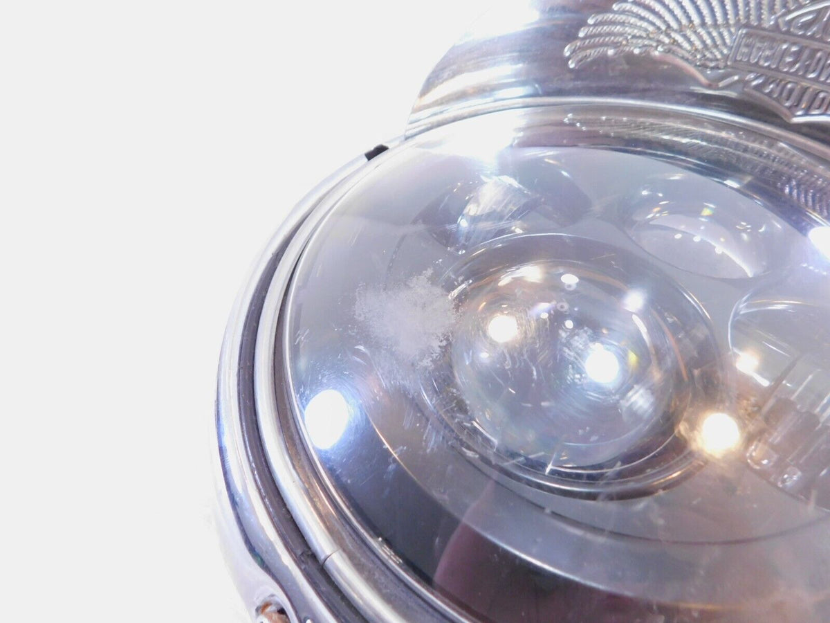 Harley Davidson EVO Touring Electra Glide LED Front Headlight Headlamp & Ring - C3 Cycle