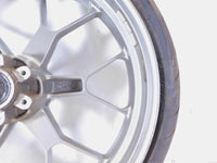 Aprilia Mana 850 GT & Shiver 750 SL750 Silver Front Wheel Rim Tire 854791 - Bent - C3 Cycle