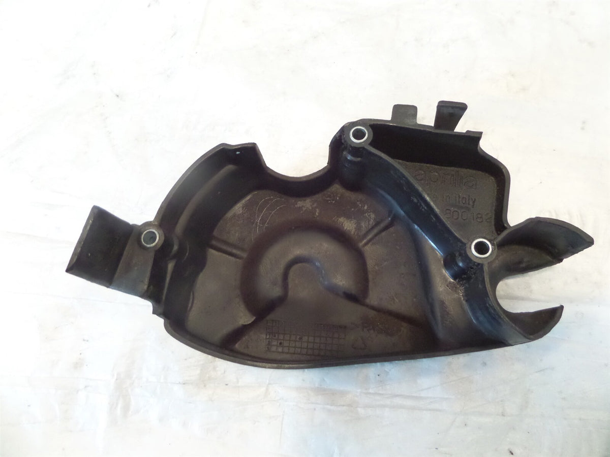 01-07 Aprilia ETV1000 Caponord 1000 Front Engine Motor Sprocket Cover Cowl Case