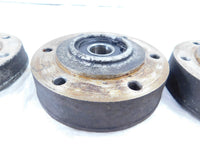 1976 76 Moto Guzzi Convert I V1000 Front/Rear Wheel Brake Rotor Hub Flanges - C3 Cycle