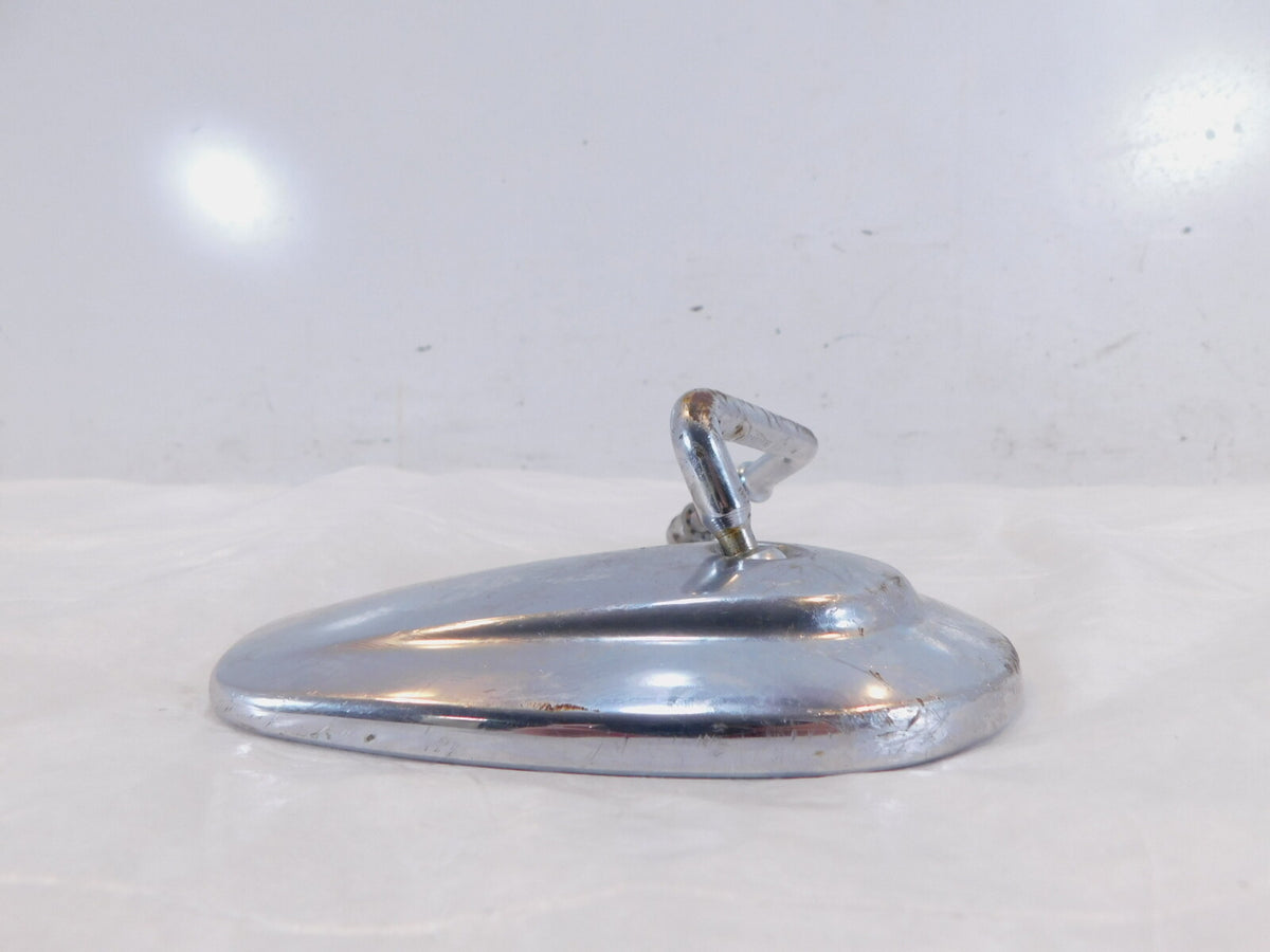Harley Electra Glide & Softail & Dyna & Sportster Left Chrome Rear View Mirror - C3 Cycle