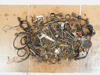 1992 92 Harley Touring Electra Glide Classic FLHTC Nut & Bolts Parts Box Lot - C3 Cycle
