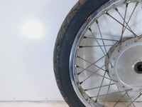 1991-97 Honda Nighthawk 250 CB250 Front Wheel Rim & Hub 18x1.85 Bent -For Parts - C3 Cycle