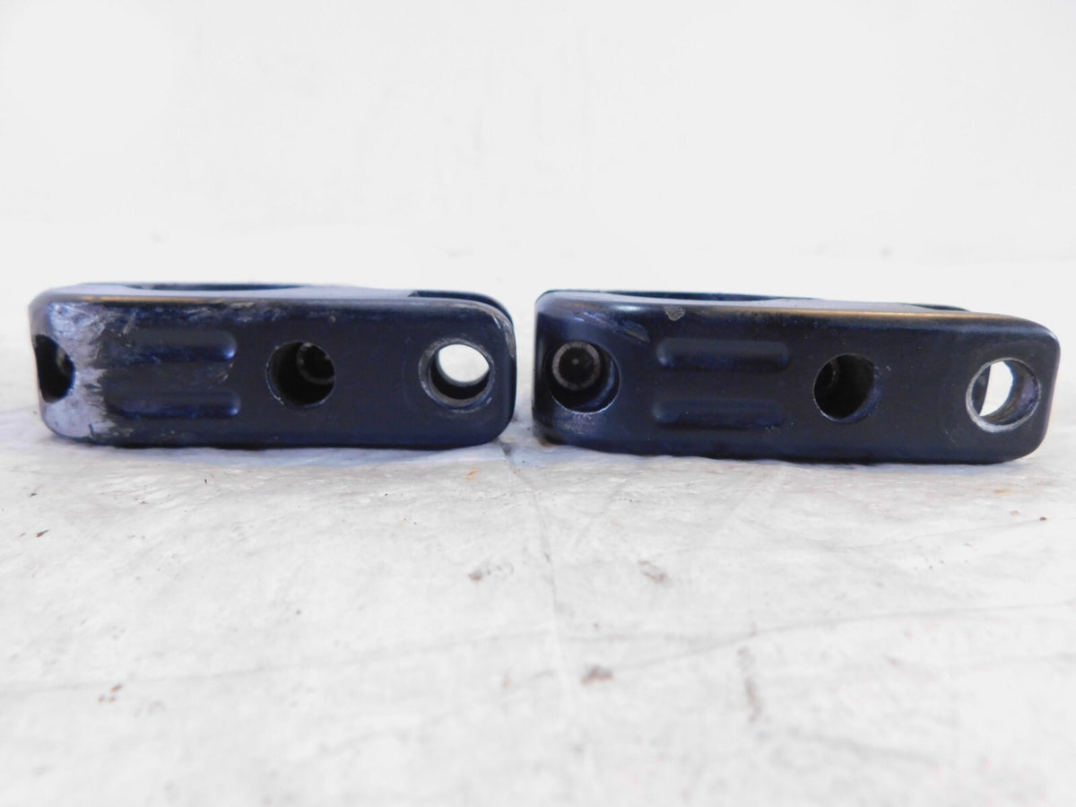 Harley Electra Glide & Road King Highway Footrest Footpeg Mount Bracket Clamps - C3 Cycle