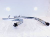 2002 & 2003 Indian Gilroy Scout Chrome Front & Rear Exhaust Header Pipe Mufflers - C3 Cycle