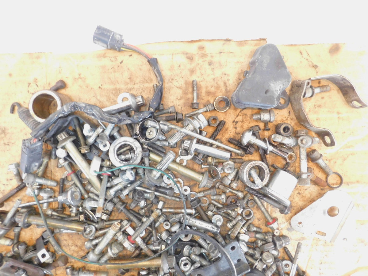 2012 12 Harley Davidson Road Glide Custom FLTRX Nut Bolt Bracket Box Parts Lot - C3 Cycle