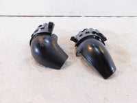 1985-02 Yamaha V-Max 1200 VMX12 VMAX1200 Black Left/Right Exhaust Shield Covers - C3 Cycle