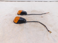 1985-07 Yamaha V-Max VMX12 VMX1200 Amber Rear Left/Right Turn Signal Indicators - C3 Cycle