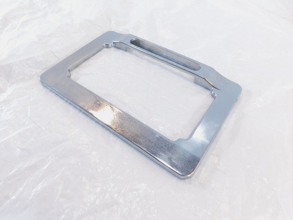1988-1989 Honda Goldwing 1500 GL1500 Rear Chrome License Plate Trim Frame Cover - C3 Cycle