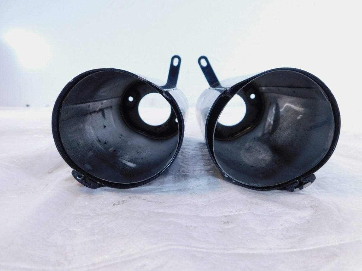 Pair 1973-1988 Harley Davidson Tour Glide & Electra Glide Front Fork Cover Tins - C3 Cycle