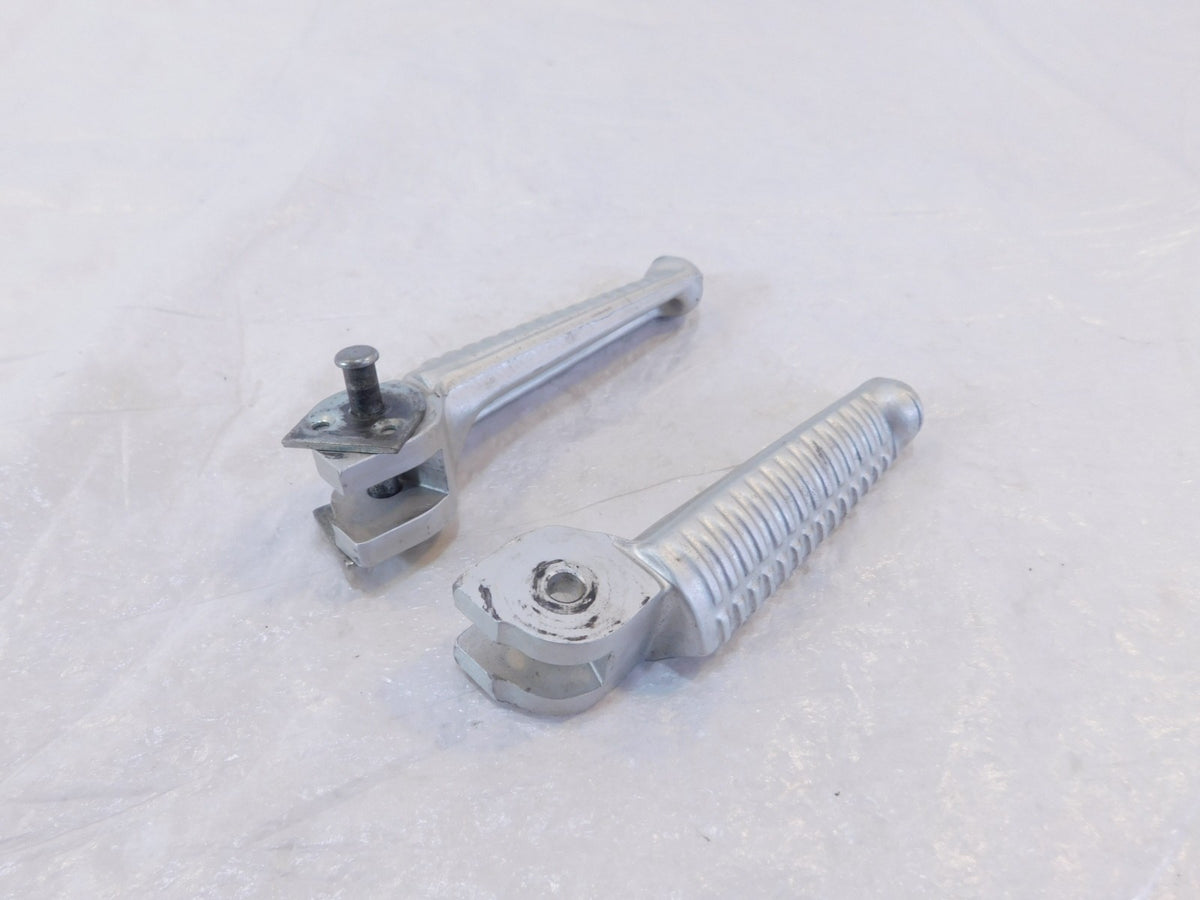 Ducati Superbike 749 749S & 999 999S Silver Rear Left/Right Footrest Foot Pegs - C3 Cycle