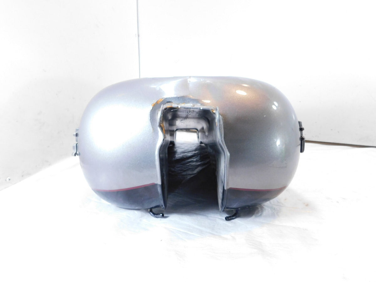 10-17 Harley Davidson Dyna Wide Glide & Street Bob Gray Fuel Gas Tank - DENTED - C3 Cycle