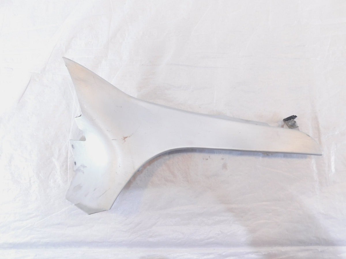 2008 2009 2010 Victory Vision Brushed Aluminum Left Saddlebag Side Cover Fairing