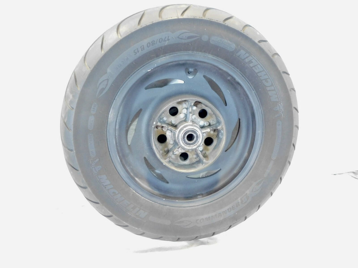 Triumph America & Speedmaster Black Cast Back Rear Wheel Rim & Tire - 15"X3.5" - C3 Cycle