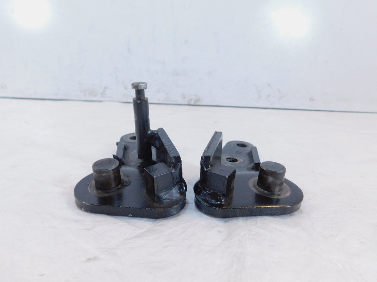 Pair Ducati Sport Touring ST2 ST3 & ST4 S Main Kick Centerstand Mount Brackets - C3 Cycle
