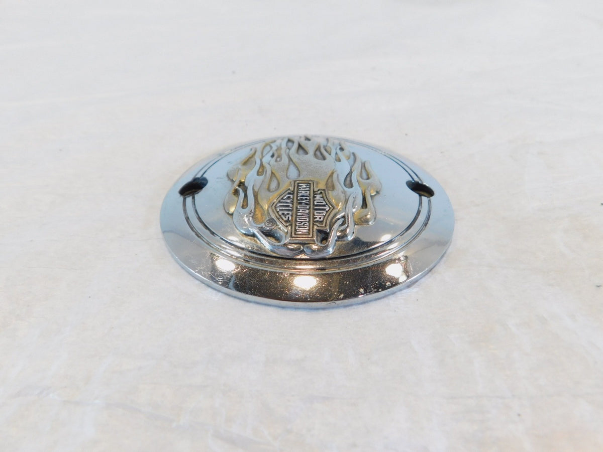 Harley Sportster 883 1200 Chrome Right Engine Motor 5 Speed Timing Points Cover - C3 Cycle