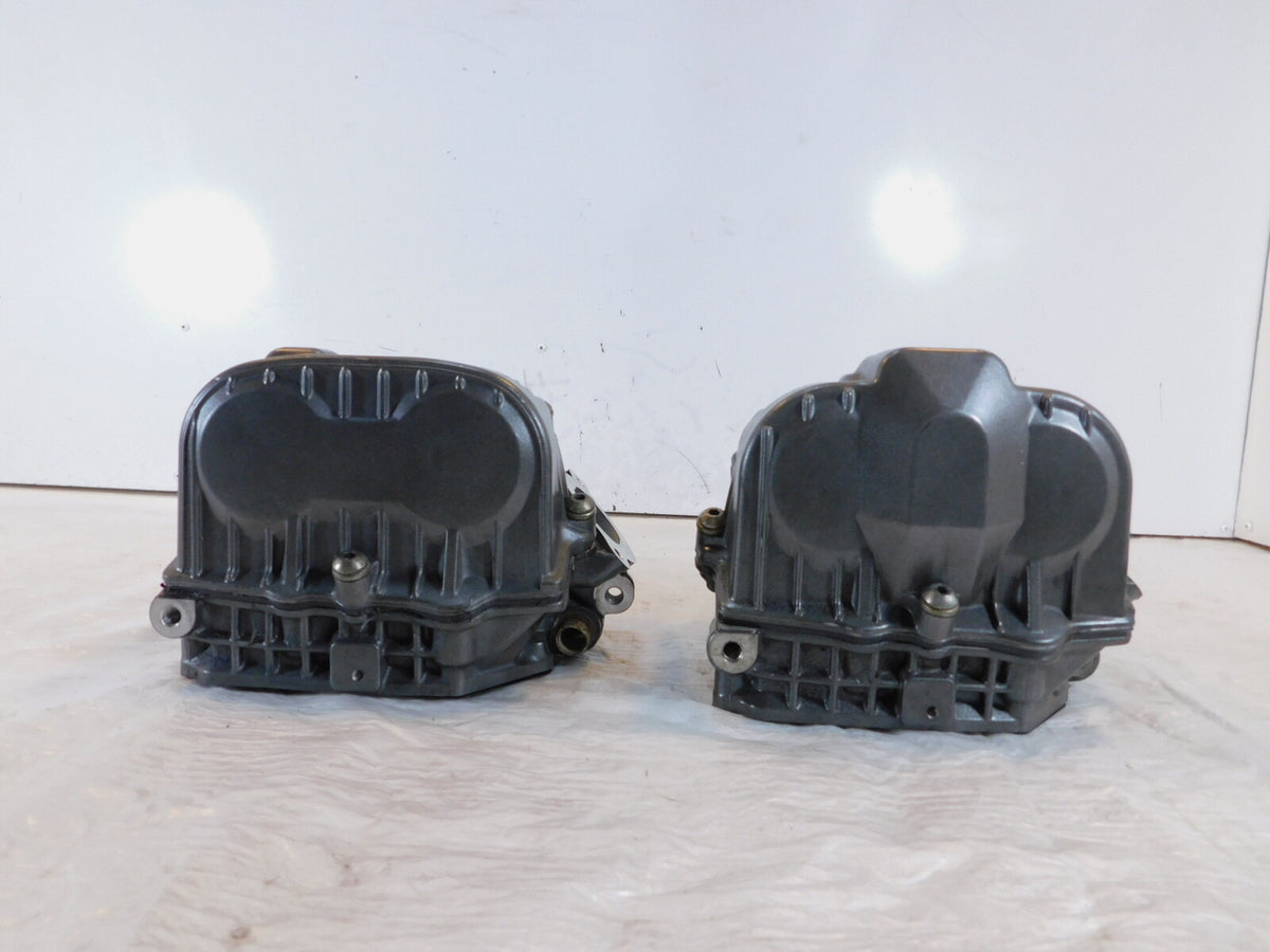 2000-2003 Aprilia SL1000 Falco Engine Front/Rear Cylinder Heads w/ Valves - C3 Cycle