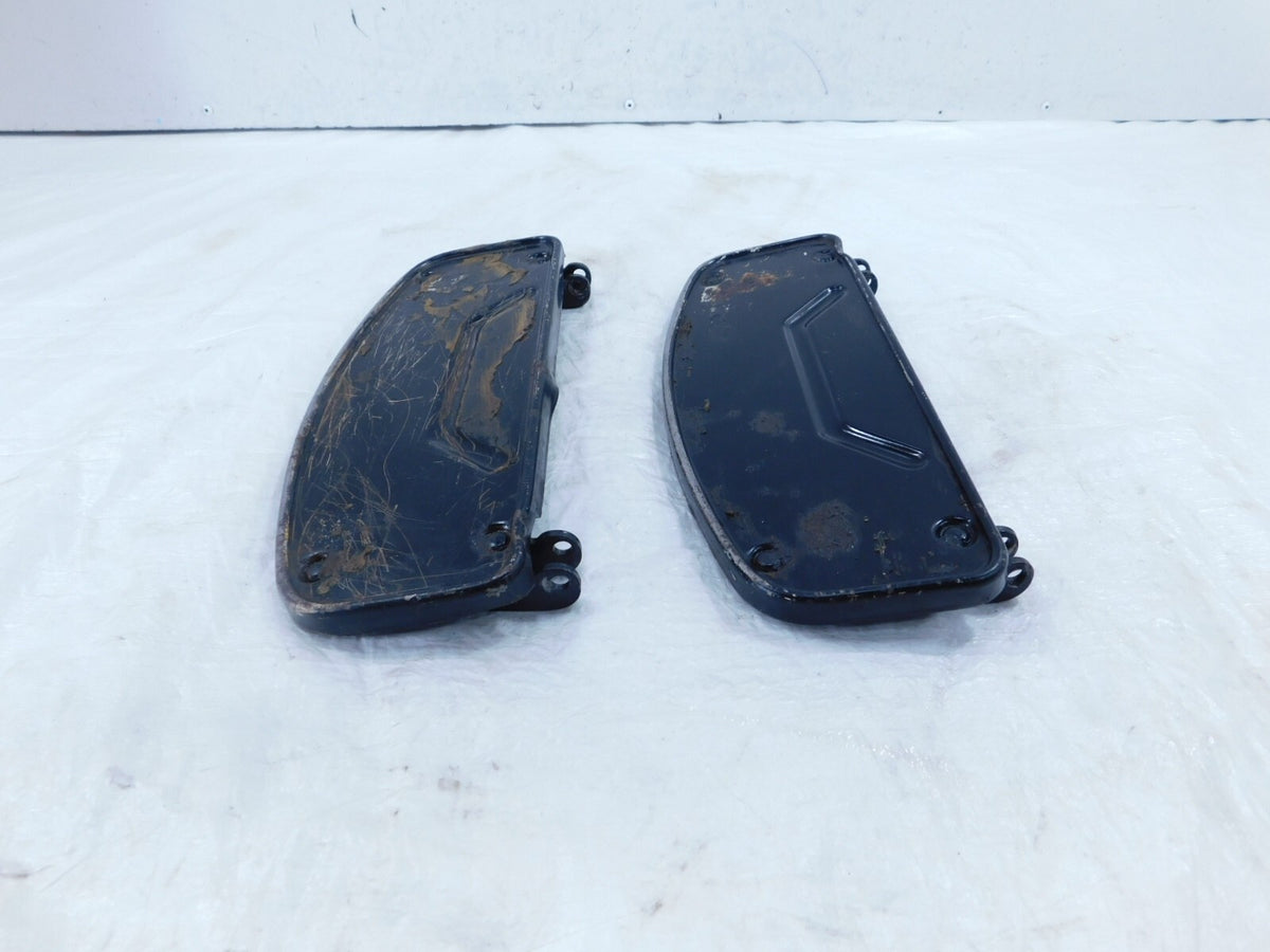 1976 76 Moto Guzzi Convert V1000 Left/Right Front Footrest Footboard Foot Rests - C3 Cycle