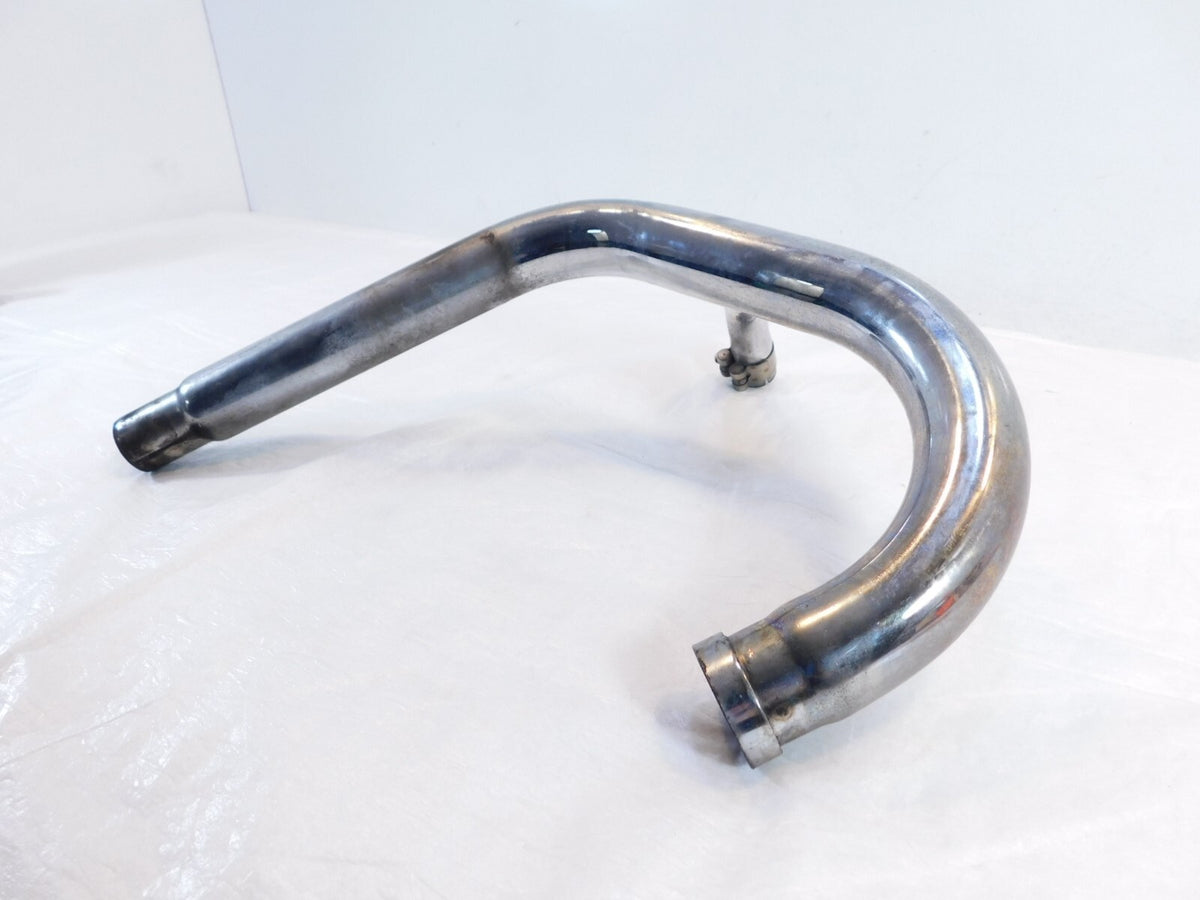 2003-2004 Moto Guzzi California 1100 Aluminum Titanium Left Exhaust Header Pipe - C3 Cycle