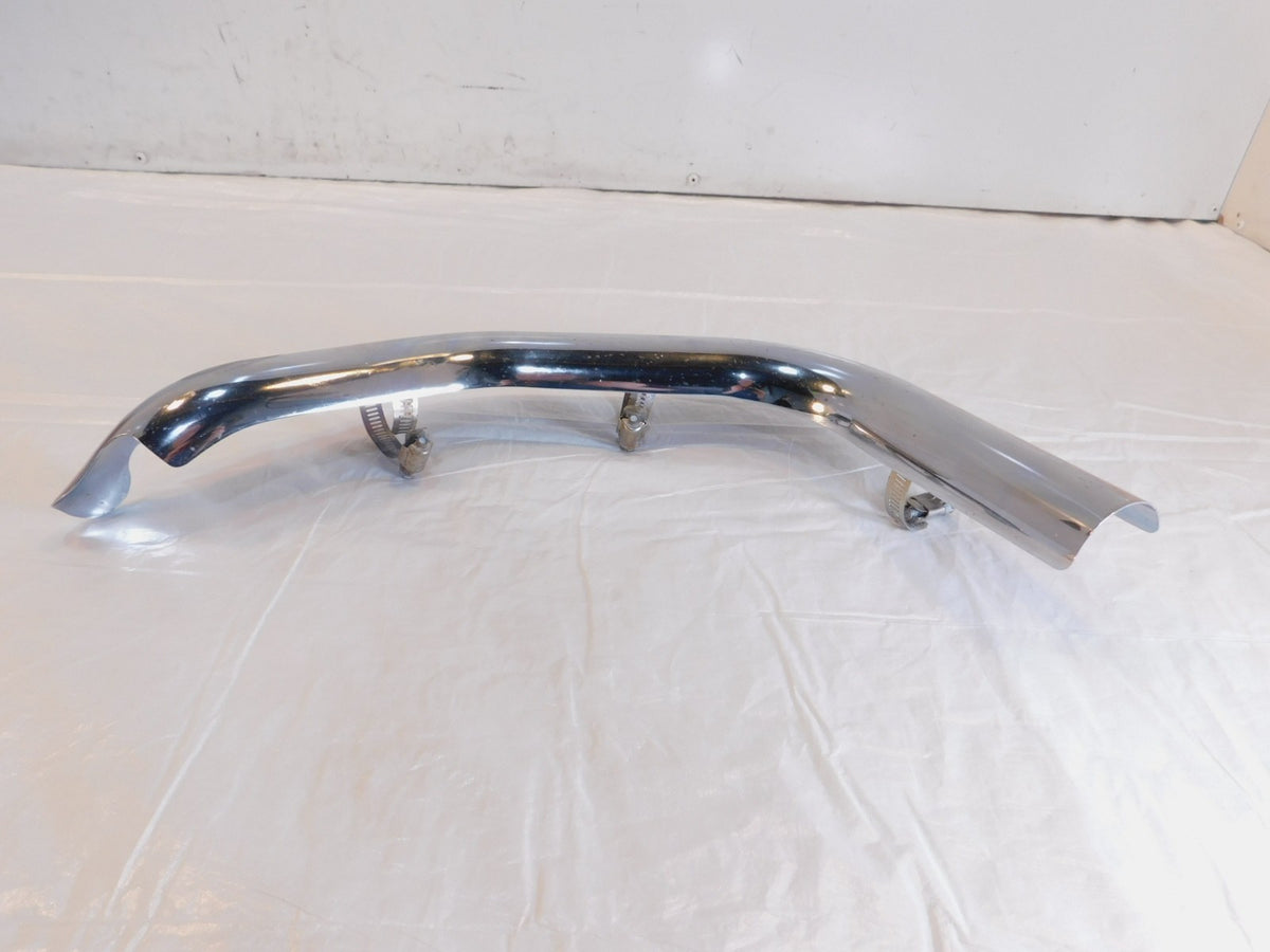Harley Sportster 1200 & 883 Chrome Front Exhaust Header Pipe Cover Heat Shield - C3 Cycle