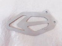 2014-2019 BMW S1000-RR S1000RR Silver Rear Right Footrest Rearset Heel Guard - C3 Cycle