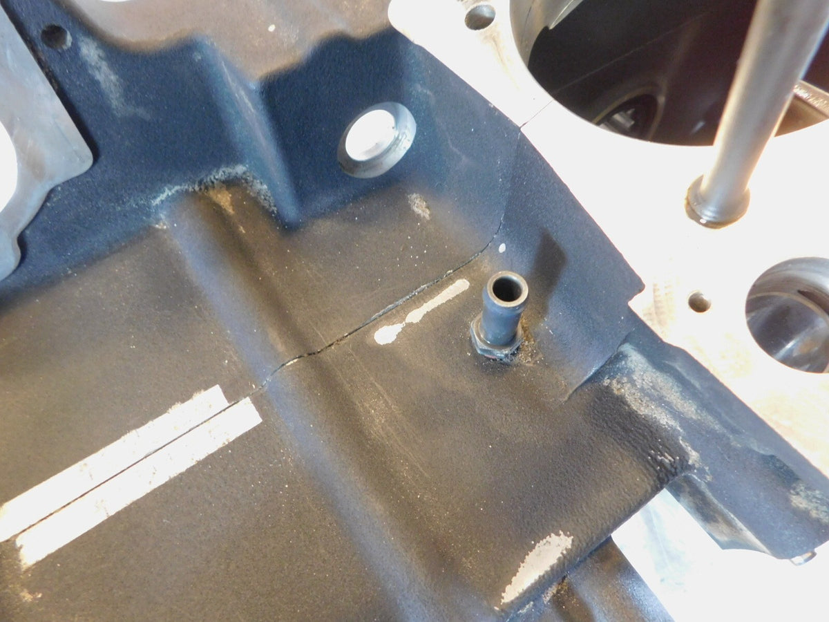 09-10 Buell XB XB12 XB12R Firebolt XB12S Lighting Ulysses Engine Motor Crankcase - C3 Cycle