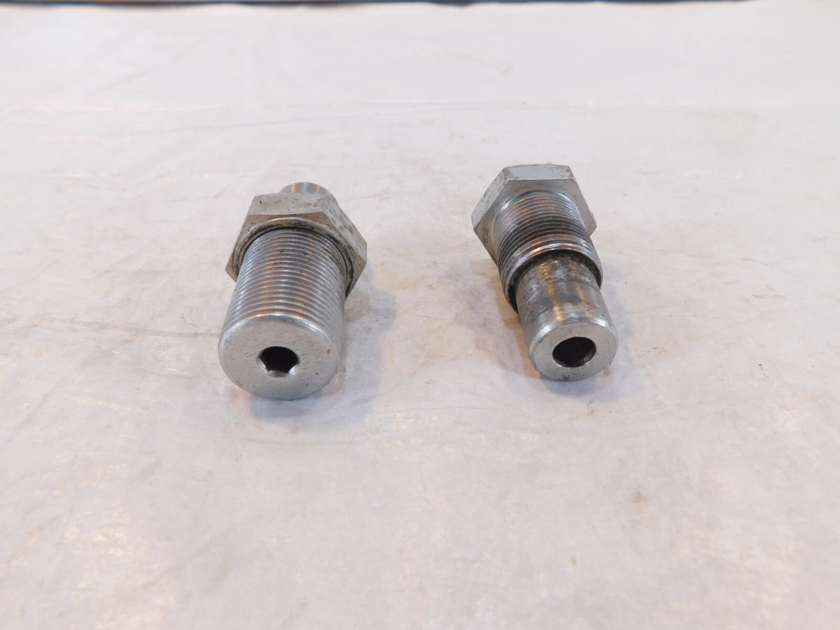 Vintage 82 Yamaha XJ750J Maxim 750 OEM Rear Swingarm Bolts Suspension Pivot Axle - C3 Cycle